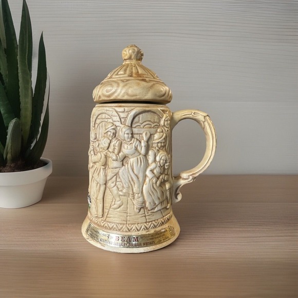 Jim Beam beer stein decanter From 1983‎ - Picture 2 of 9